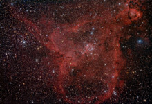 IC 1805 - Running Dog Nebula