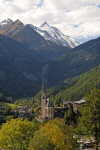 Heiligenblut vor dem Großglockner