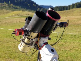 Telescope combi at the Postalm