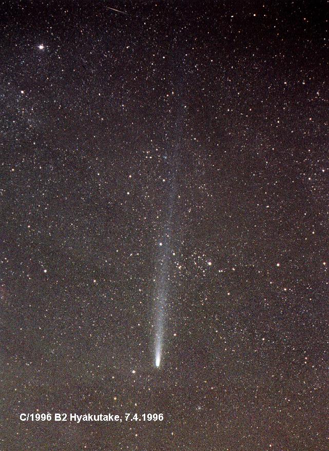 Images Of Comet Hyakutake