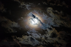 Moonlit Clouds