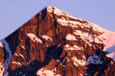 Grosses Wiesbachhorn im ersten Sonnenlicht (400mm)