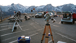 Starparty auf der Edelweißspitze