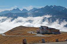 Wallackhaus über dem Nebel