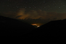 Nordhimmel Gewitter Sterne 18mm