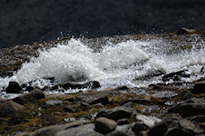 Wildes Wasser im Wasserfallwinkel