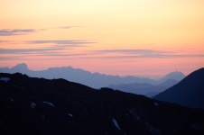 Niedere Tauern in der Morgendämmerung