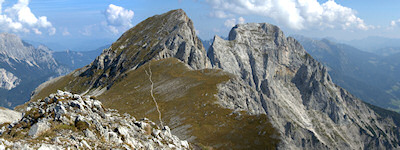 Gipfelpanorama Osten