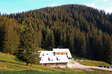 Oberst Klinke Hütte vom Beobachtungsplatz