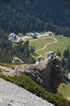 Tiefblick Oberst Klinke Hütte